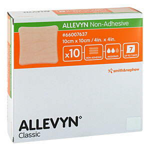 ALLEVYN non Adhesive 10x10 cm Wundverband