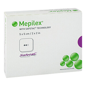 MEPILEX 5x5 cm Schaumverband