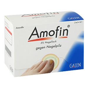 AMOFIN 5 prozent Nagellack