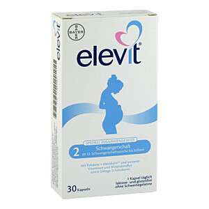 ELEVIT 2 Schwangerschaft Weichkapseln