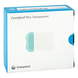 COMFEEL Plus Transparent Hydrokolloidverband5x7 cm