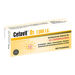 CEFAVIT D3 7.000 I.E. Filmtabletten