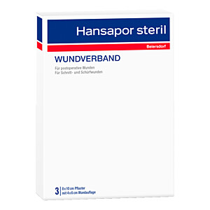 HANSAPOR steril Wundverband 8x10 cm