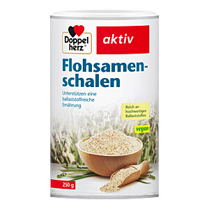 DOPPELHERZ Flohsamenschalen Pulver