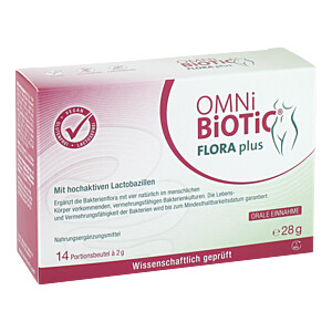 OMNI BiOTiC FLORA plus+ Pulver Beutel