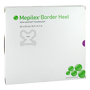 MEPILEX Border Heel Fersenverb.haft.22x23 cm steril