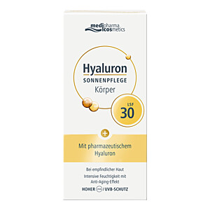 HYALURON SONNENPFLEGE Körper Creme LSF 30