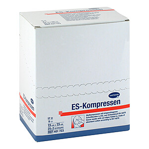 ES-KOMPRESSEN steril 7,5x7,5 cm 8fach