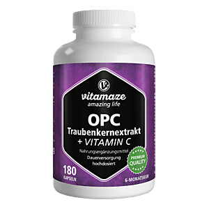 OPC TRAUBENKERNEXTRAKT hochdosiert+Vitamin C Kaps.