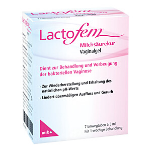 LACTOFEM Milchsäurekur Vaginalgel