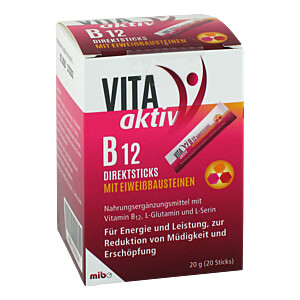 VITA AKTIV B12 Direktsticks mit Eiweißbausteine