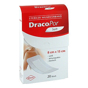 DRACOPOR Wundverband 8x15 cm steril