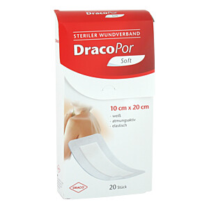 DRACOPOR Wundverband 10x20 cm steril