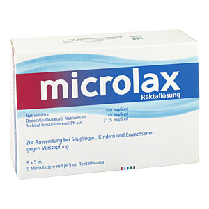 MICROLAX Rektallösung Klistiere