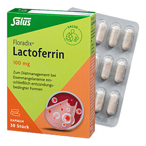 FLORADIX Lactoferrin 100 mg Kapseln