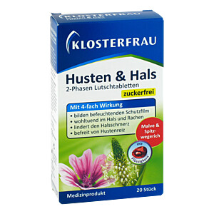 KLOSTERFRAU Husten & Hals Lutschtabletten