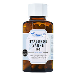 NATURAFIT Hyaluronsäure 100 Kollagenhydrolysat 350