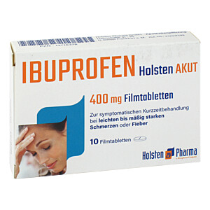 IBUPROFEN Holsten akut 400 mg Filmtabletten