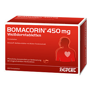 BOMACORIN 450 mg Weißdorntabletten
