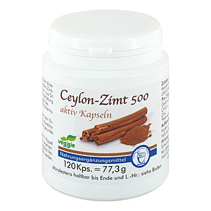 CEYLON-Zimt 500 aktiv Kapseln