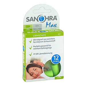 SANOHRA max Gehörschutzstöpsel für Erwachsene