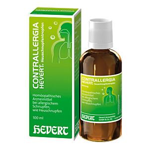 CONTRALLERGIA Hevert Heuschnupfentropfen Mischung