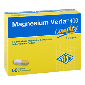 MAGNESIUM VERLA 400 Kapseln