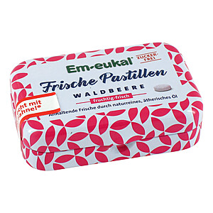 EM-EUKAL Frische Pastillen Waldbeere zuckerfrei