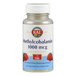VITAMIN B12 METHYLCOBALAMIN 1000 -m63g Tabletten