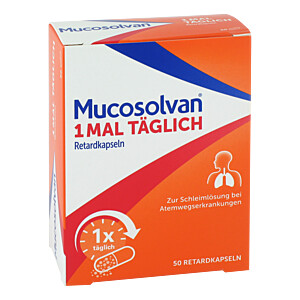 MUCOSOLVAN 1mal täglich Retardkapseln