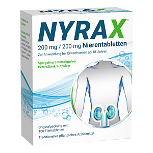 NYRAX 200 mg-200 mg Nierentabletten