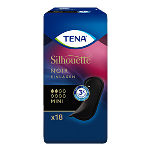 TENA SILHOUETTE Inkontinenz Einlagen mini noir