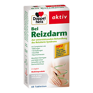 DOPPELHERZ bei Reizdarm Tabletten