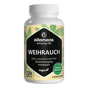 WEIHRAUCH 900 mg hochdosiert vegan Kapseln