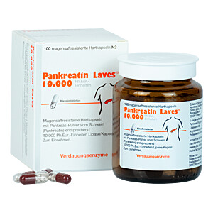 PANKREATIN Laves 10.000 Ph.Eur.-Einh.msr.Hartkaps.