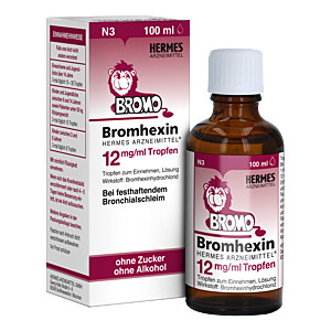 BROMHEXIN Hermes Arzneimittel 12 mg-ml Tropfen