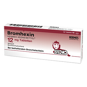 BROMHEXIN Hermes Arzneimittel 12 mg Tabletten