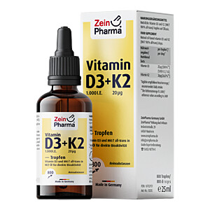 VITAMIN D3+K2 MK-7 Tropfen z.Einnehmen hochdosiert