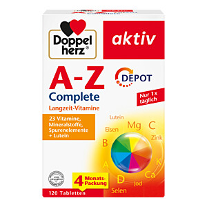 DOPPELHERZ A-Z Complete Depot Tabletten