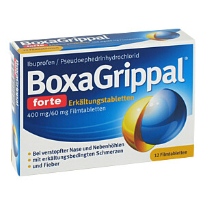 BOXAGRIPPAL forte Erkältungstab. 400 mg-60 mg FTA