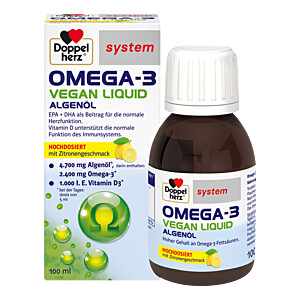 DOPPELHERZ Omega-3 vegan Liquid system