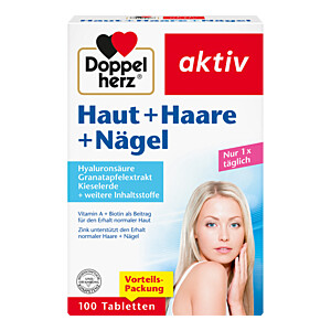 DOPPELHERZ Haut+Haare+Nägel Tabletten