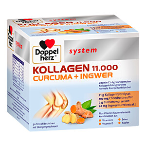 DOPPELHERZ Kollagen 11.000 Curcuma+Ingw.system TRA