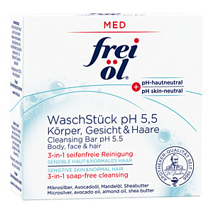 FREI ÖL WaschStück pH 5,5 Körper Gesicht Haare