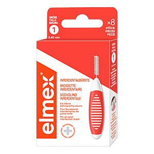 ELMEX Interdentalbürsten ISO Grösse 1 0,45 mm orange