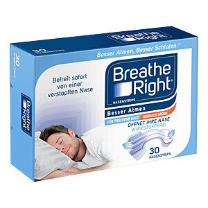 BESSER Atmen Breathe Right Nasenpfl.normal transparent 