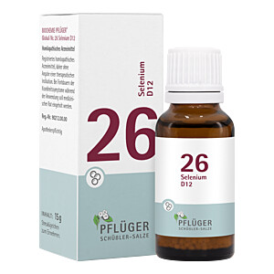 BIOCHEMIE Pflüger 26 Selenium D 12 Globuli
