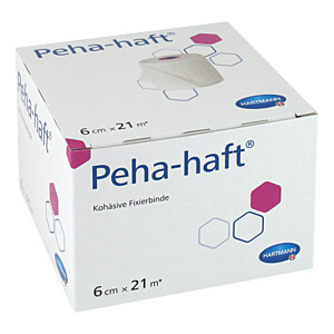 PEHA-HAFT Fixierbinde latexfrei 6 cmx21 m