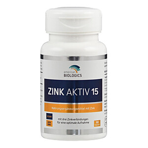 ZINK AKTIV 15 mg Kapseln