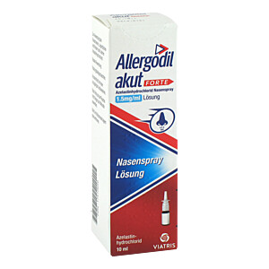 ALLERGODIL akut forte 1,5 mg-ml Nasenspray Lösung